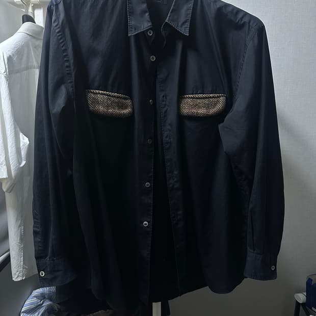 꼼데가르송 옴므 셔츠 라지