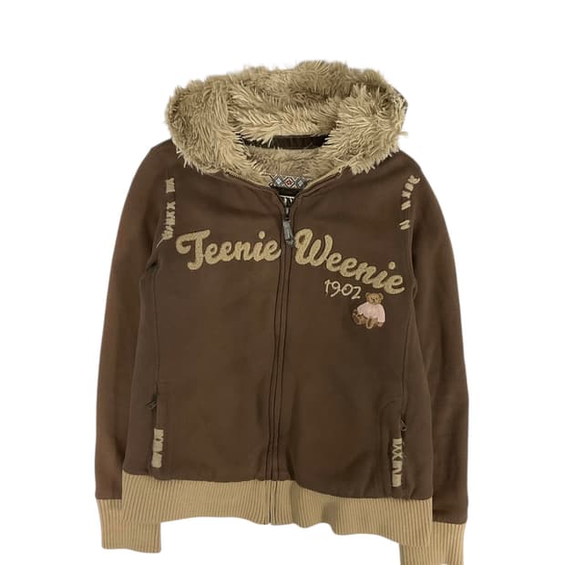 티니위니 퍼 후드집업 (m)