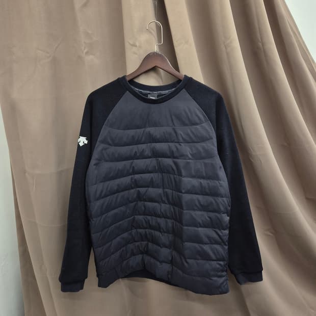 데상트 하이브리드 다운 크루넥  자켓 105