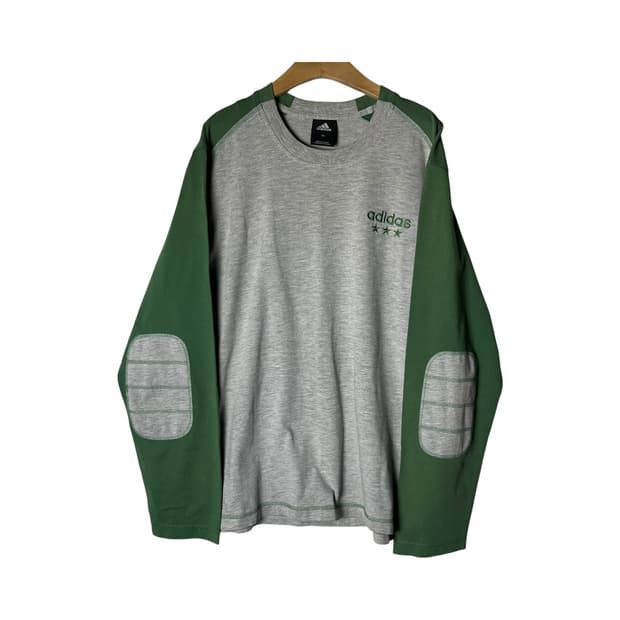 [Adidas] 아디다스 엘보패치 래글런 롱슬리브