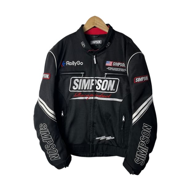 [The Simpsons] 심슨 메쉬 레이싱 자켓