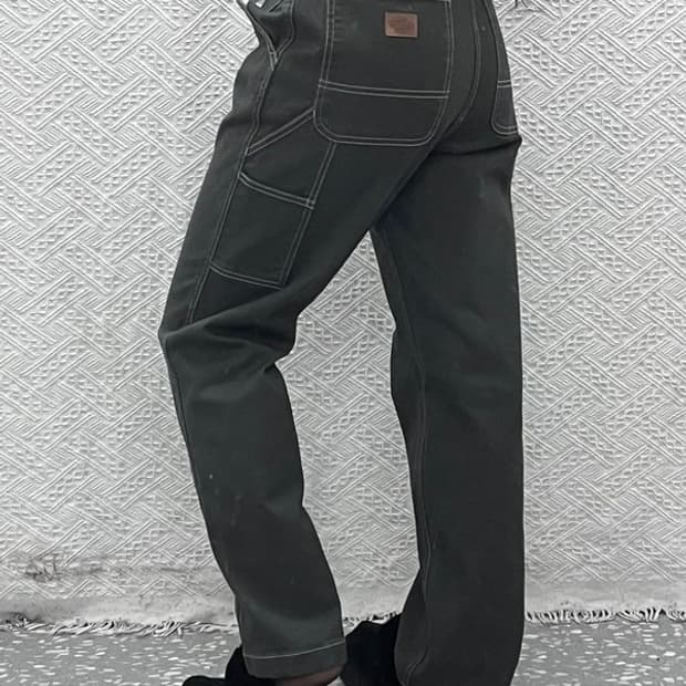 디키즈 빈티지 캔버스 스케치라인 카펜터 팬츠 28인치 C10441