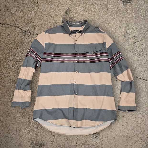 90s Roper 긴팔 서부스타일 셔츠