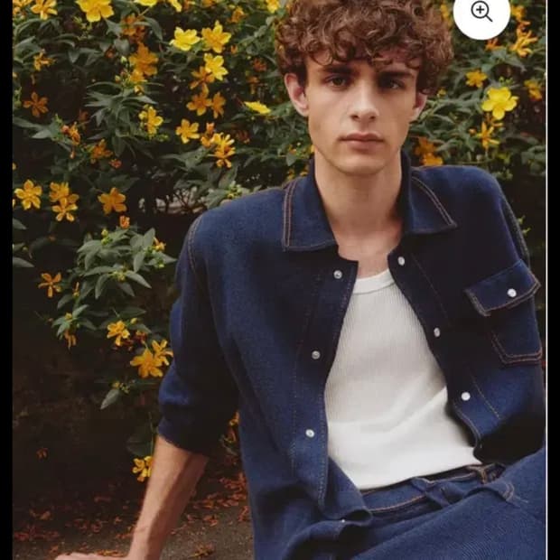 샤넬 배리 캐시미어 코튼 셔츠