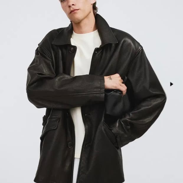 [S] 렉토 빈티지 레더 초어 자켓