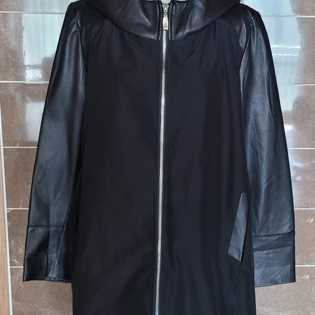 (여성여유88사이즈) 조이너스 이탈리아양가죽 코트(춘추용)