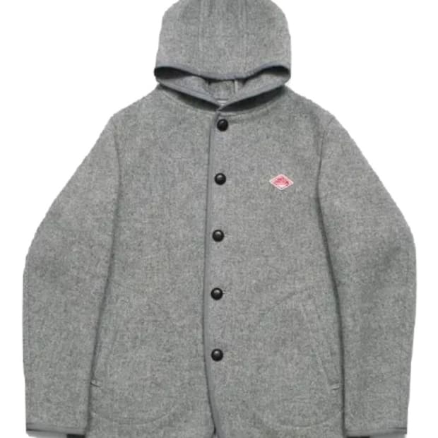 단톤 울 후드 자켓 38