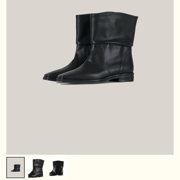 Ouro 아우로 랭클 부츠 boots 240-245-250 블랙