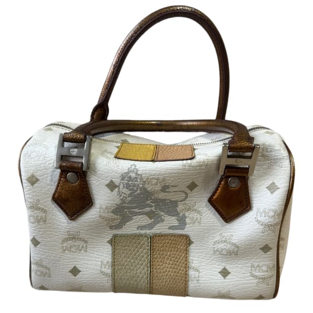 MCM 라이언 보스턴백