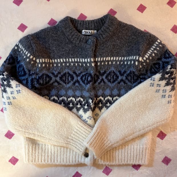 그로브 노르딕 가디건