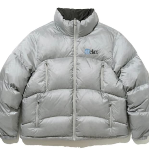 테켓 리버시블 패딩 m