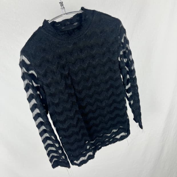 Vintage 시스루 롱슬리브