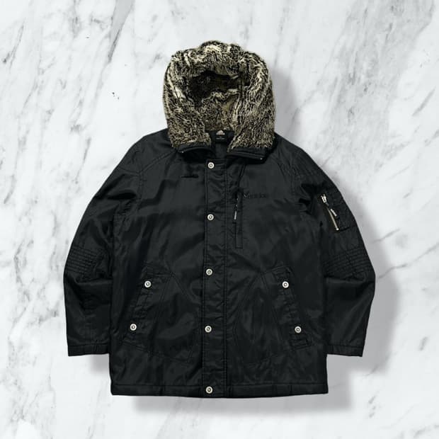 아디다스 올드스쿨 리니어 윈터자켓 