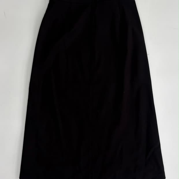 [55/66] 클럽모나코 한섬 23년 신형 울 롱 스커트 블랙