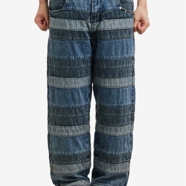 스타팀 LAYERED STAR JEANS BLUE 32