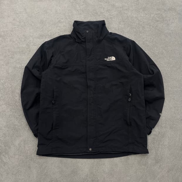 100 노스페이스 블랙 바람막이 자켓