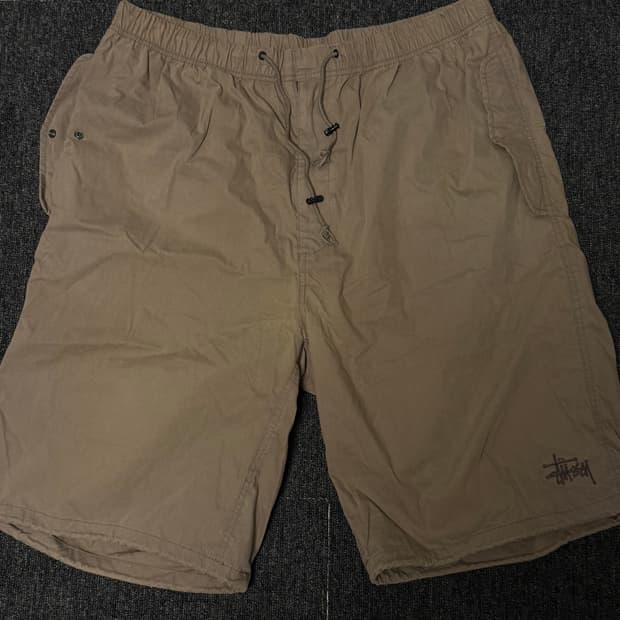 [XL] 스투시 나이코 오버 쇼츠 머쉬룸