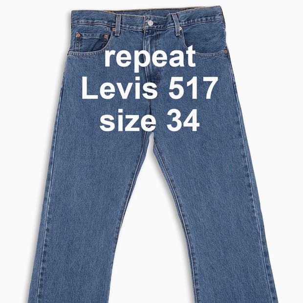 빈티지 리바이스 517 34 사이즈 LV5173425