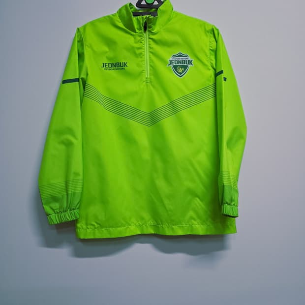 전북 현대 모터스 축구 바람막이 그린80