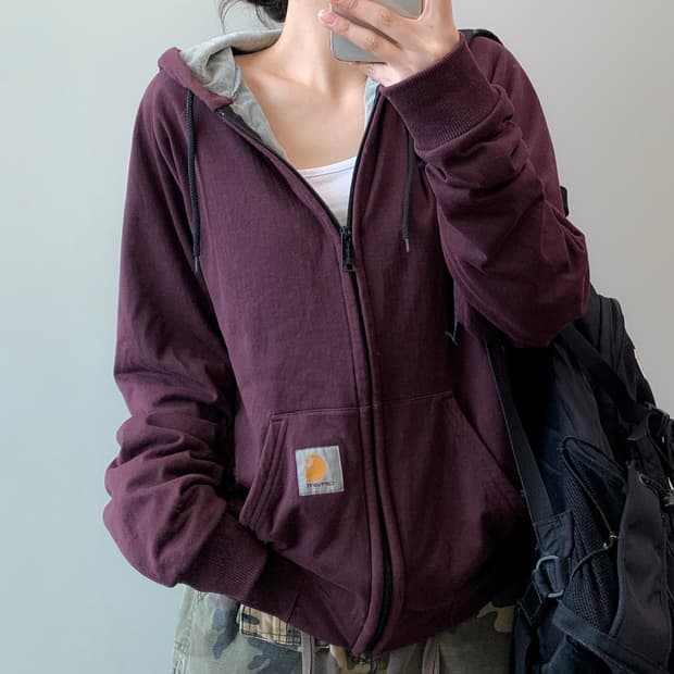 칼하트 후드집업