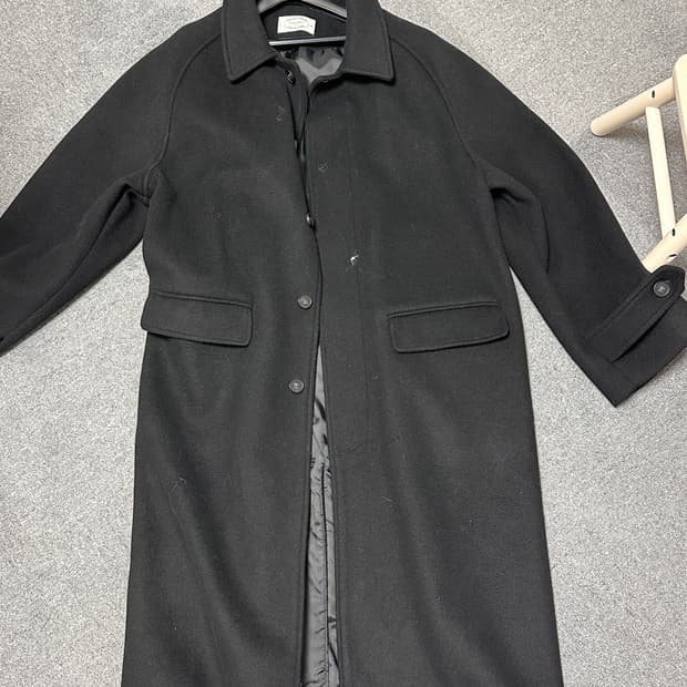 발마칸 코트 블랙 