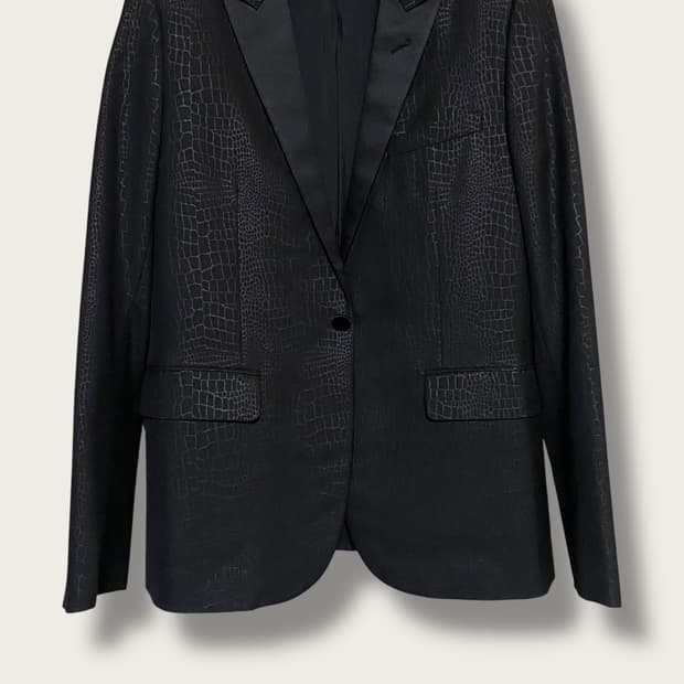 생로랑 턱시도자켓 블레이저 50