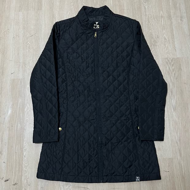 파울라 여성 스탠다드 롱 퀼팅자켓 코트 55 