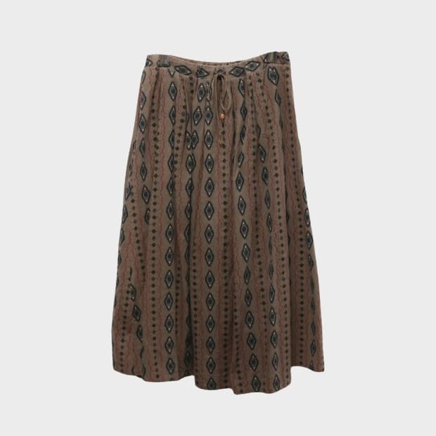 티티카카 에스닉 롱 플리츠스커트 59477