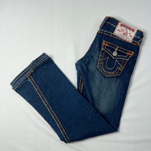 트루릴리젼 조이 슈퍼티 부츠컷 청바지