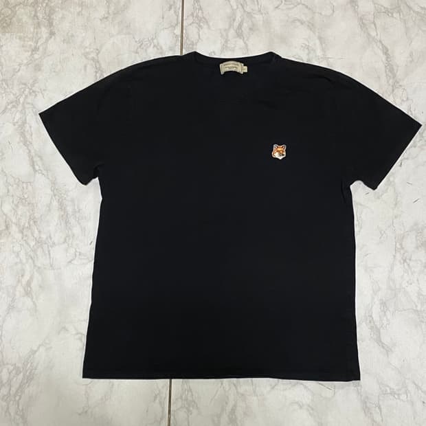 메종키츠네 반팔티 2 장 사이즈 100 일괄 가격 판매