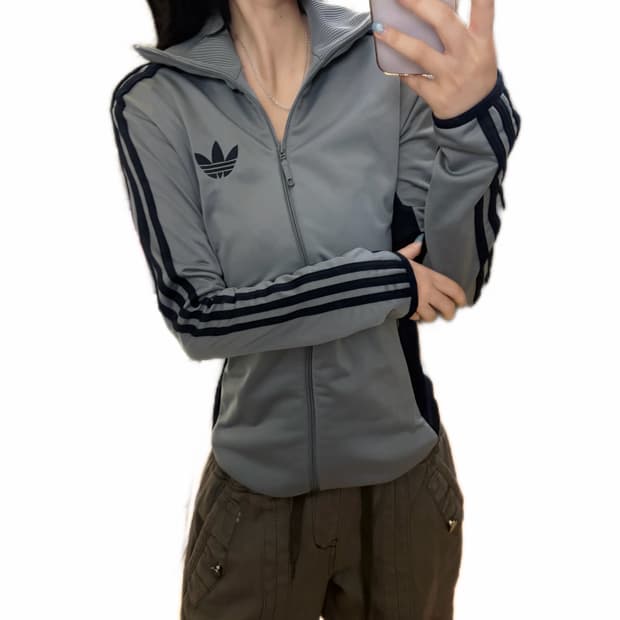 아디다스 구파이어버드 그레이 져지