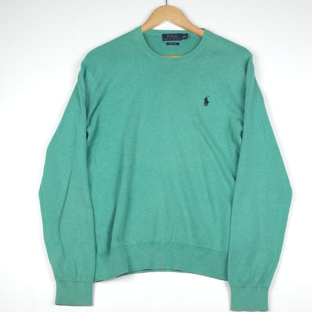 [M] 폴로 랄프로렌 피마코튼 라운드넥 니트