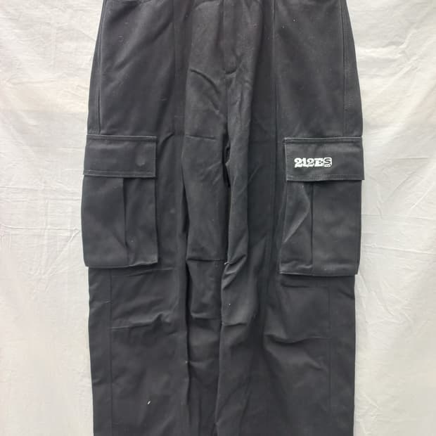 212ES ZIZEMUSEUM 블랙 카고 팬츠(여26-28)