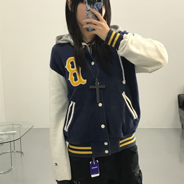 챔피언 UCLA 바시티 재킷