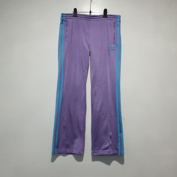 100) 아디다스 유로파 파이어버드 퍼플 라벤더 트랙 팬츠 33-35
