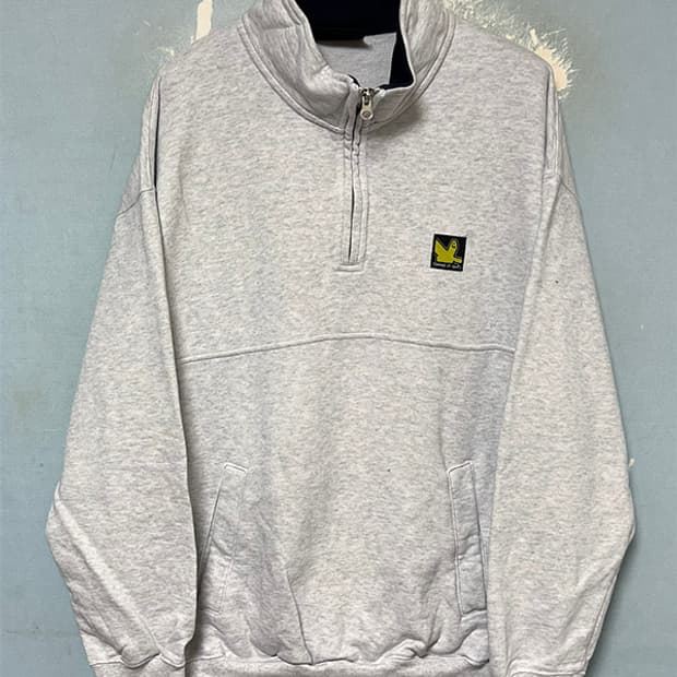 와릿이즌 반집업 남자 맨투맨 오버핏 캐주얼 스트릿룩 L 100