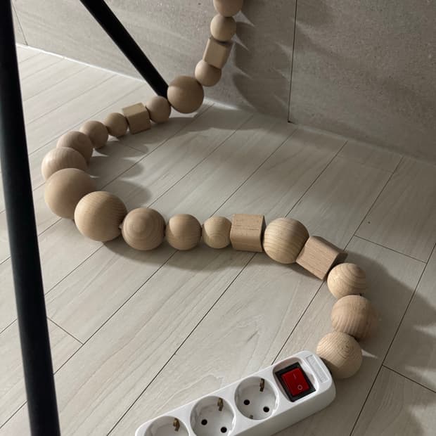 Bless 블레스 우드 멀티탭 3구