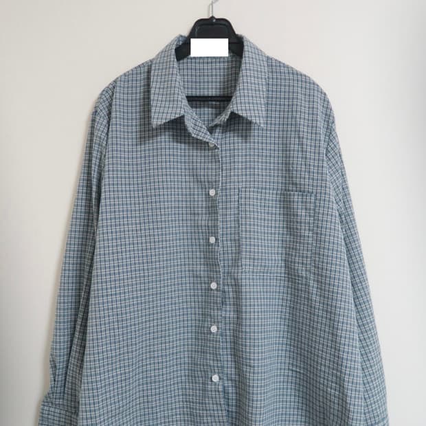 아워캐비넷 체크 셔츠 rico check shirts