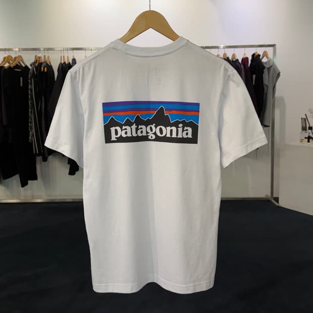 [S] Patagonia 파티고니아 로고 티셔츠