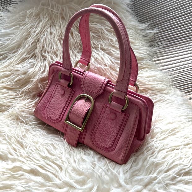 레어🌸‼️)) 올드 셀린 리미티드 에디션 핑크 토트백