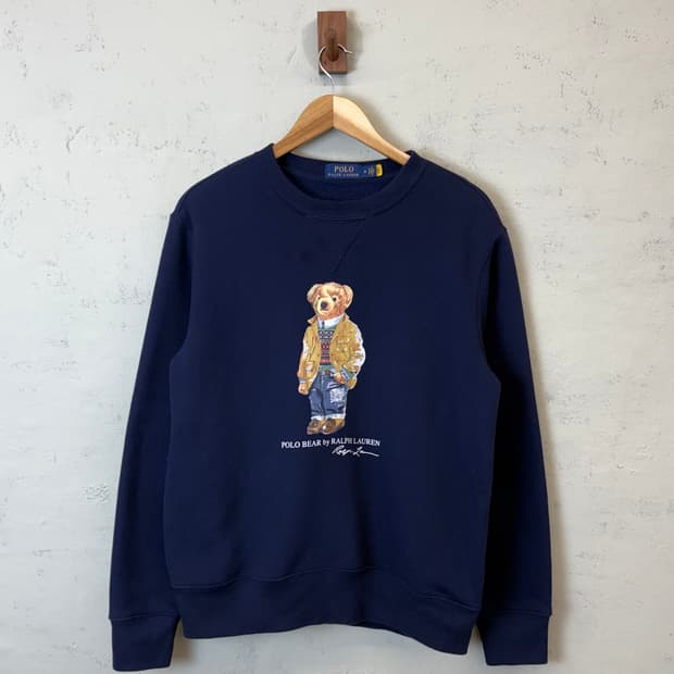 폴로랄프로렌 베어 플리스 스웻셔츠