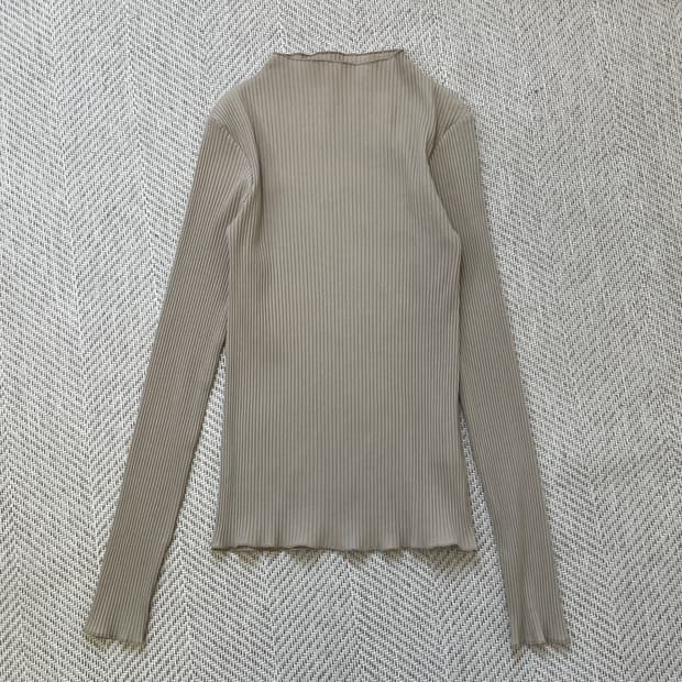 유나이티드 도쿄 재팬 리브 베이지 탑 