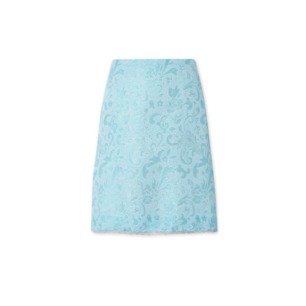 콜로신스 AE MIDI SKIRT SKY BLUE