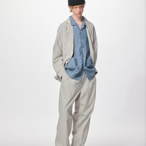 [3XL/셋업] GU 엔지니어드 가먼츠 코드레인 재킷 이지 팬츠 라이트그