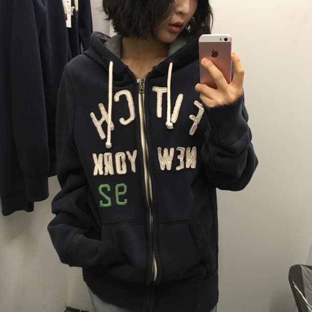 아베크롬비 NY 92 후드집업