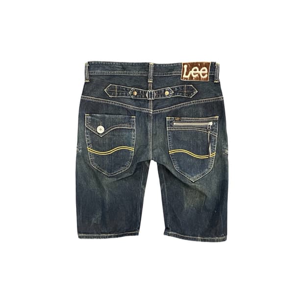 Lee 카우보이 신치백 데님 버뮤다 팬츠
