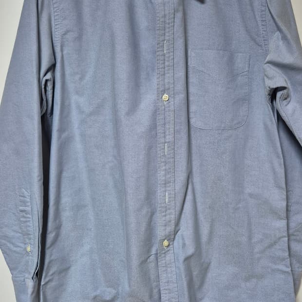 인디비주얼라이즈드 옥스포드 버튼다운 셔츠 블루 100사이즈