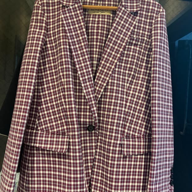 버버리슬레이트 허스트 블레이저 66