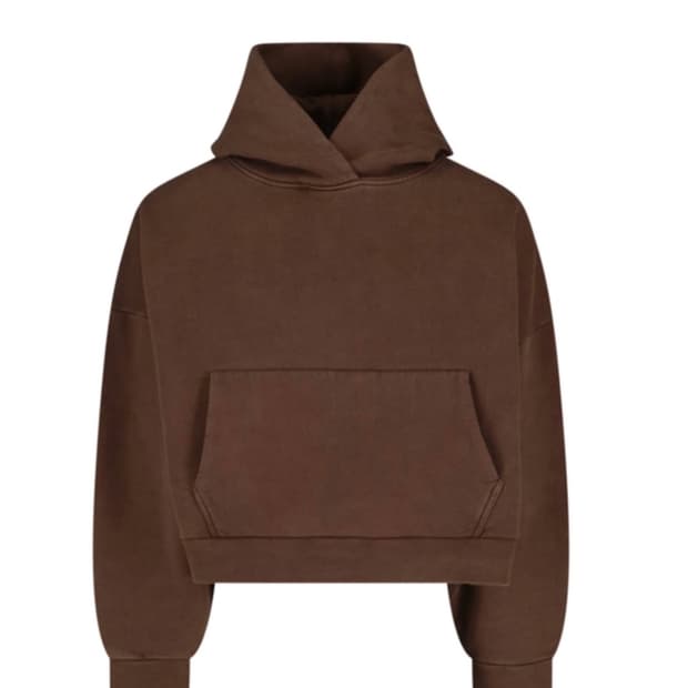 엔타이어 스튜디오 브라운 후드