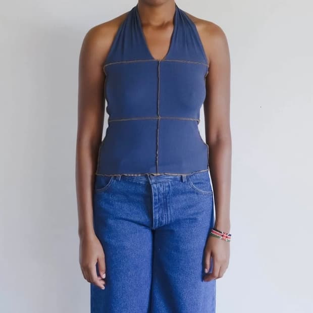 Baserange Cinder Halter Top